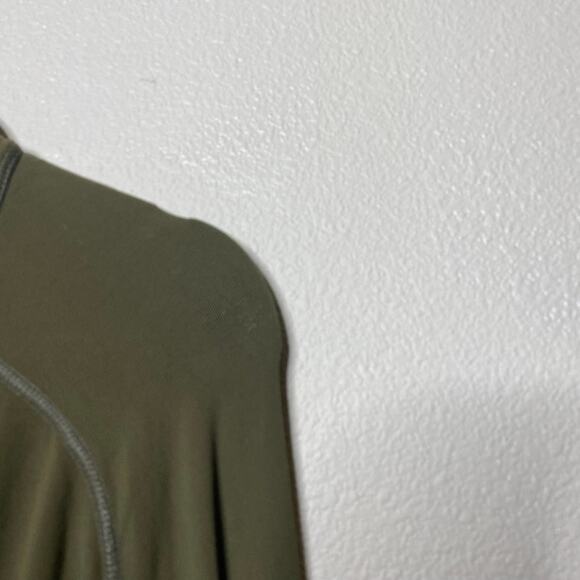 Lululemon Men's Olive Green Full-Zip Athletic Activewear Jacket Sz Large - Picture 7 of 12